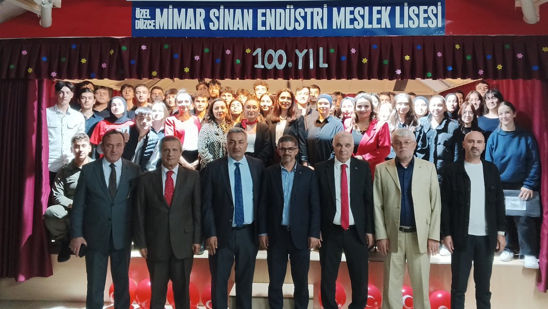 Özel Düzce Mimar Sinan MTAL'de Cumhuriyet Bayramı Töreni